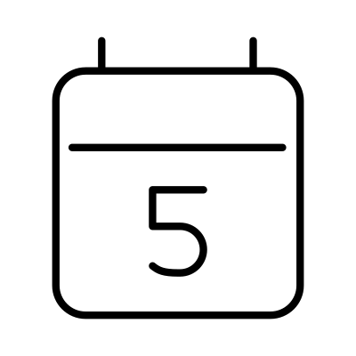 Calendar Fossify 5 logo