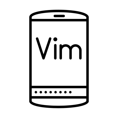 Droidvim logo