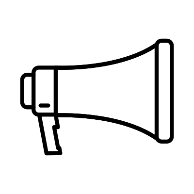 Emoji Cheering Megaphone logo