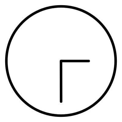 Emoji Clock Face Three Thirty logo