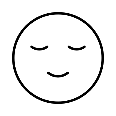 Emoji Face Relieved logo
