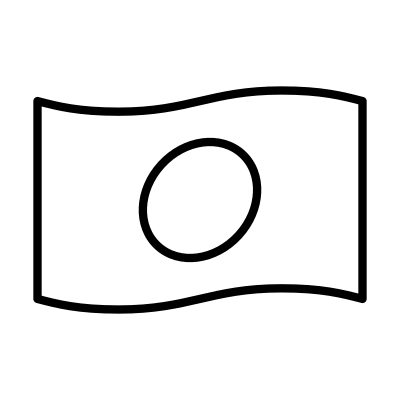 Emoji Flag Japan logo