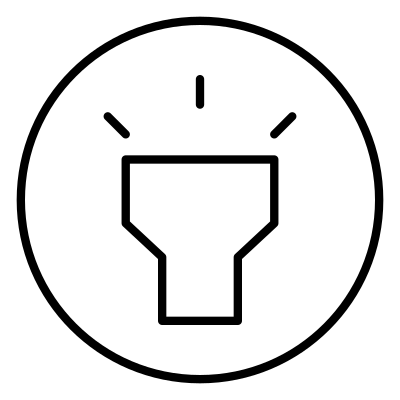 Flashlight Tiramisu logo