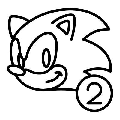 Sonic The Hedgehog 2 logo