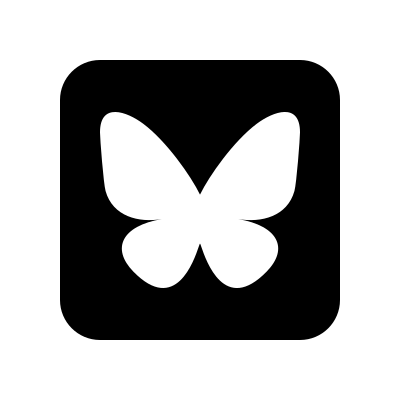 Square Bluesky logo