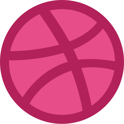 Dribbble Icon logo