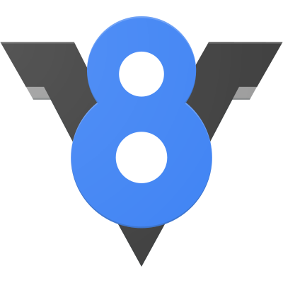 V8 logo