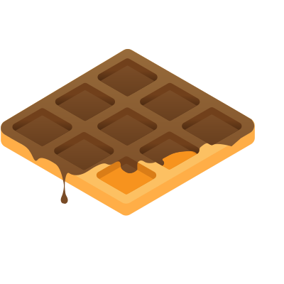 Waffle Icon logo