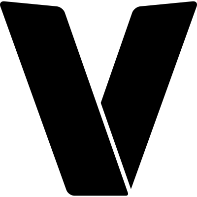 V logo