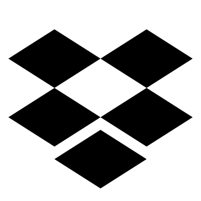 Dropbox Logo 2 Solid logo