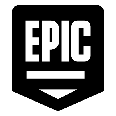 Epic Games Logo Solid logo