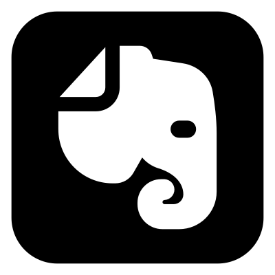 Evernote Logo Block logo
