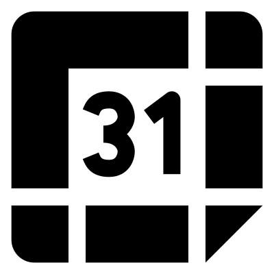 Google Calendar Logo Solid logo