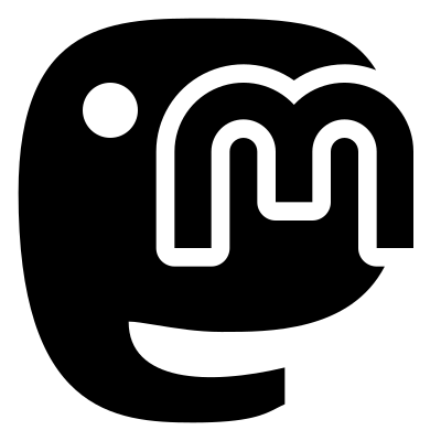 Mastodon Logo 3 Solid logo