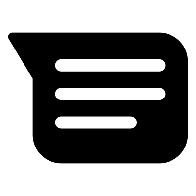Messages Logo Solid logo