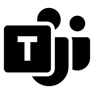 Microsoft Teams Logo Solid logo