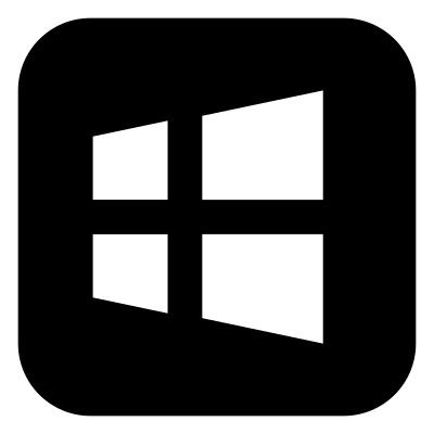 Microsoft Windows Logo 3 Block logo