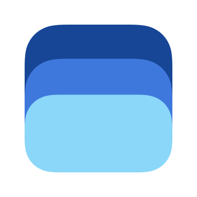 Blue logo