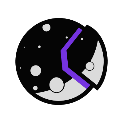 Mooned logo