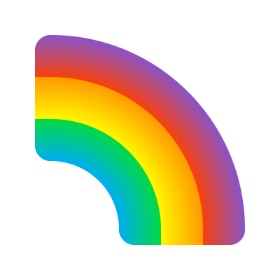 Rainbow logo
