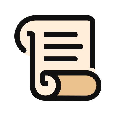 Scroll logo
